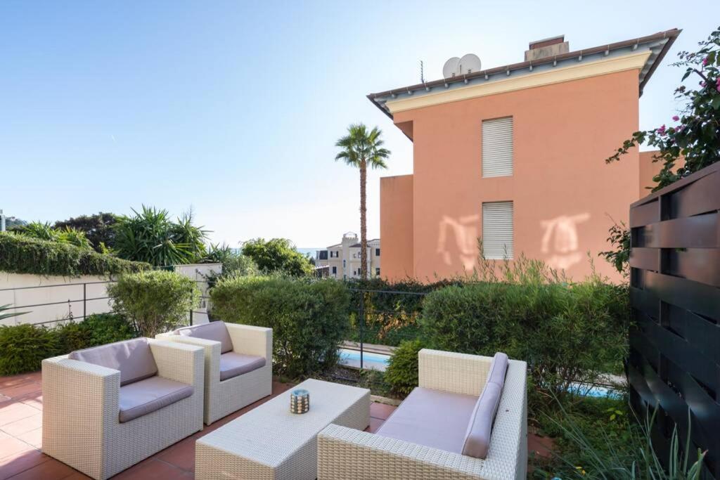 Villa Rocky - Luxury 3Br Apt In Liberty Villa.Pool,Garden,Wifi Roquebrune-Cap-Martin Exterior photo