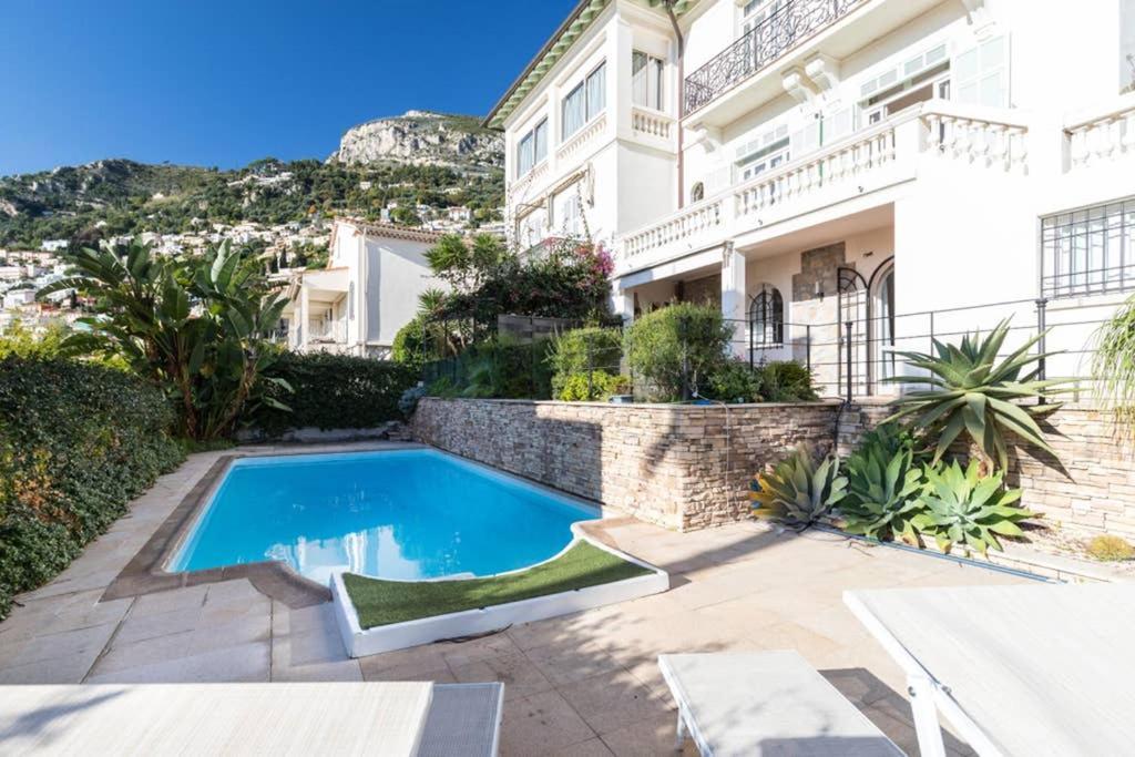 Villa Rocky - Luxury 3Br Apt In Liberty Villa.Pool,Garden,Wifi Roquebrune-Cap-Martin Exterior photo